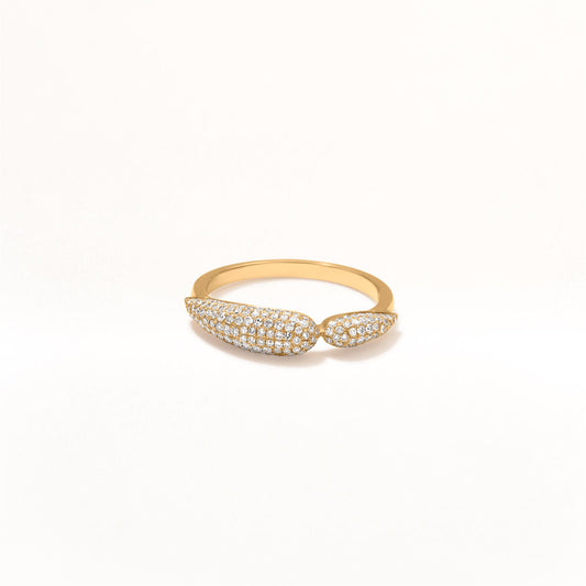 Aysmmetrical Squoval Ring
