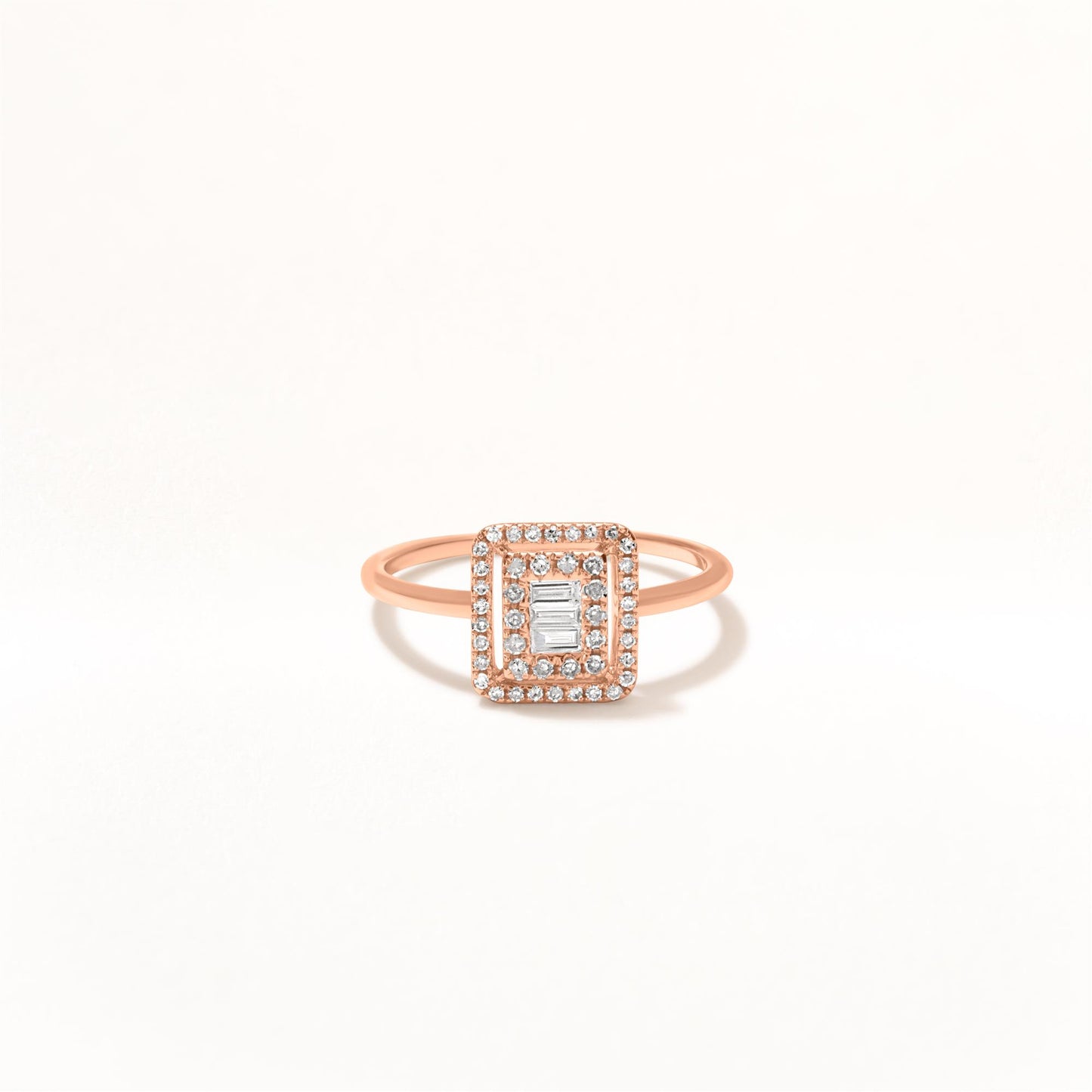 Vivant Diamond Ring in 18K Gold