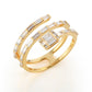Wrap Ring in 14k Yellow Gold