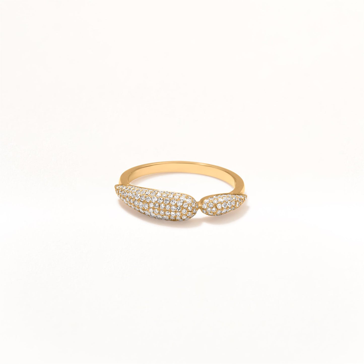 Aysmmetrical Squoval Ring
