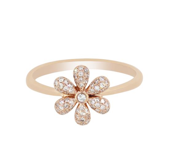Modern Abstract Rose Gold Ring – Bling Box